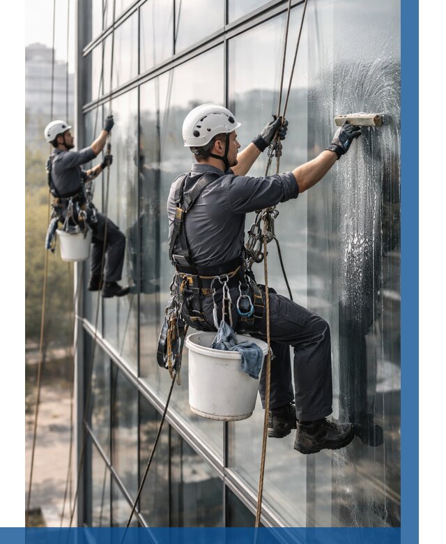 Мойка сплошного остекления в Угличе, заказать от 313 р.| ВЫСОТНИК-Глч