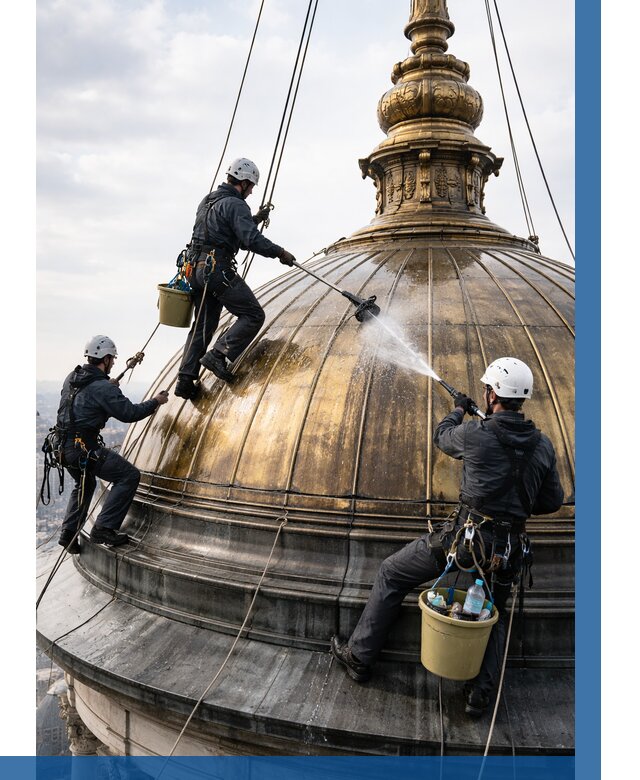 Мойка куполов и шпилей в Угличе от 8336 р. - заказать | ВЫСОТНИК-Глч