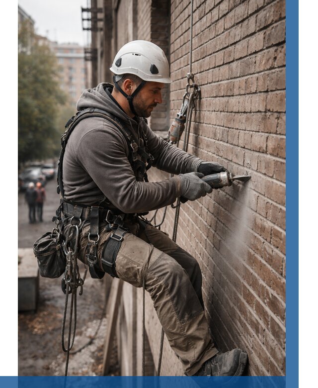 Расшивка кирпичных швов в Угличе от 625 р. | ВЫСОТНИК-Глч