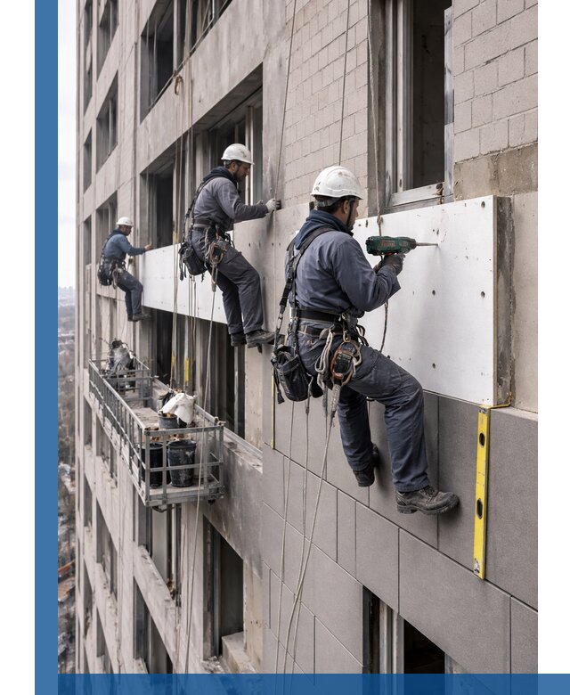 Монтаж фасадных термопанелей высокого качества в Угличе