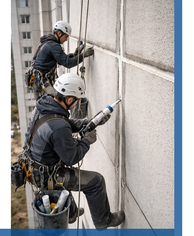 Герметизация межпанельных швов в Угличе от 729 р. | ВЫСОТНИК-Глч