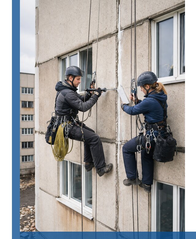 Герметизация межпанельных швов тёплым швом в Угличе