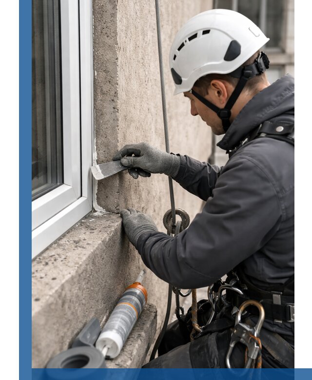 Герметизация монтажных швов окон в Угличе с гарантией качества