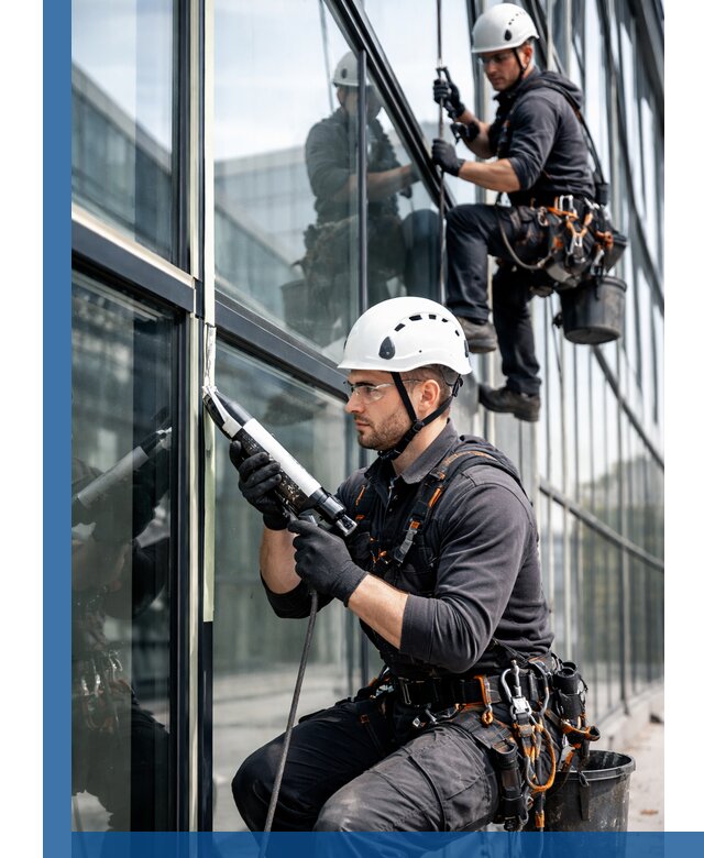 Герметизация витражных швов в Угличе для зданий и фасадов