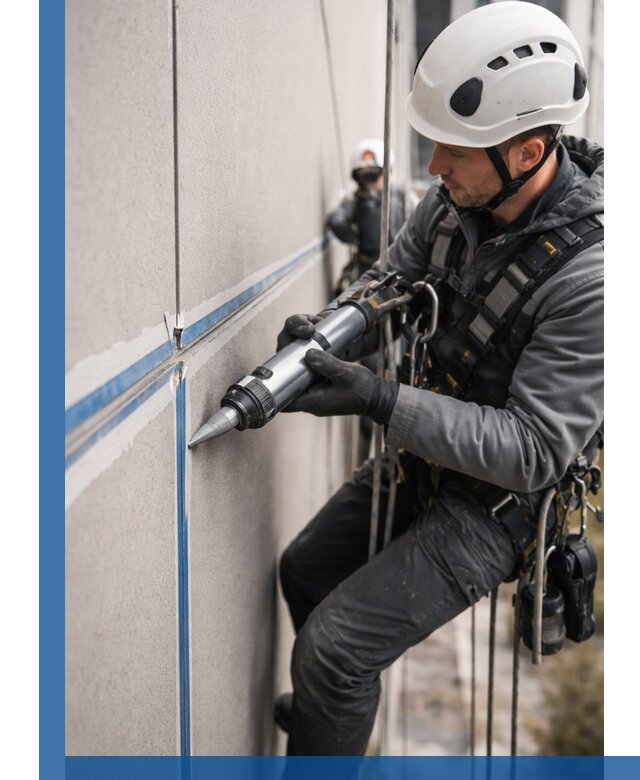 Герметизация стыков фасадных панелей в Угличе качественно и быстро