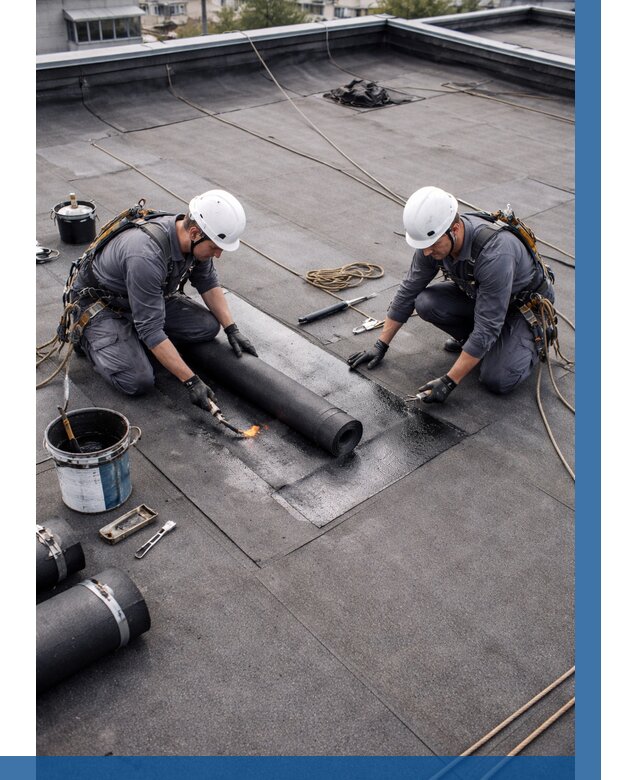 Ремонт мягкой кровли под ключ в Угличе от 729 р. | ВЫСОТНИК-Глч