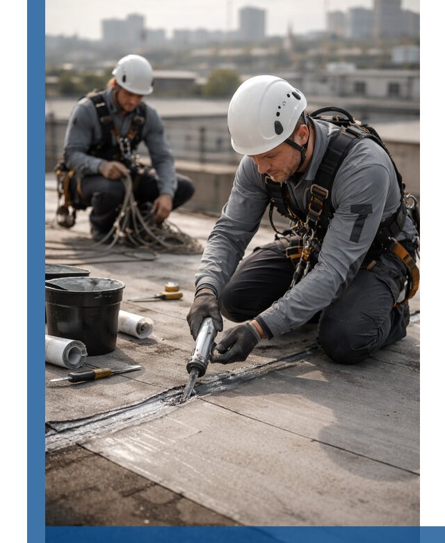 Аварийное и капитальное устранение протечек кровли в Угличе