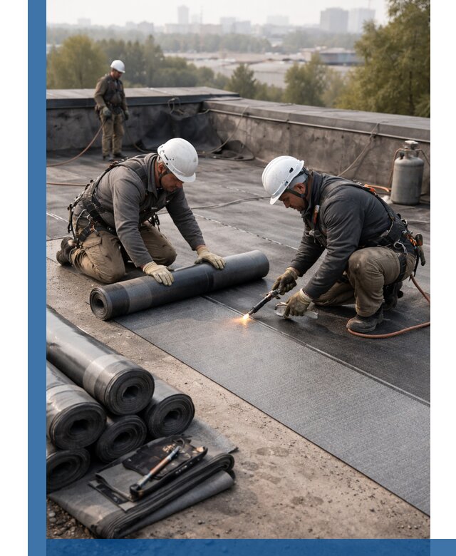 Монтаж мягкой кровли в Угличе профессионально и надежно