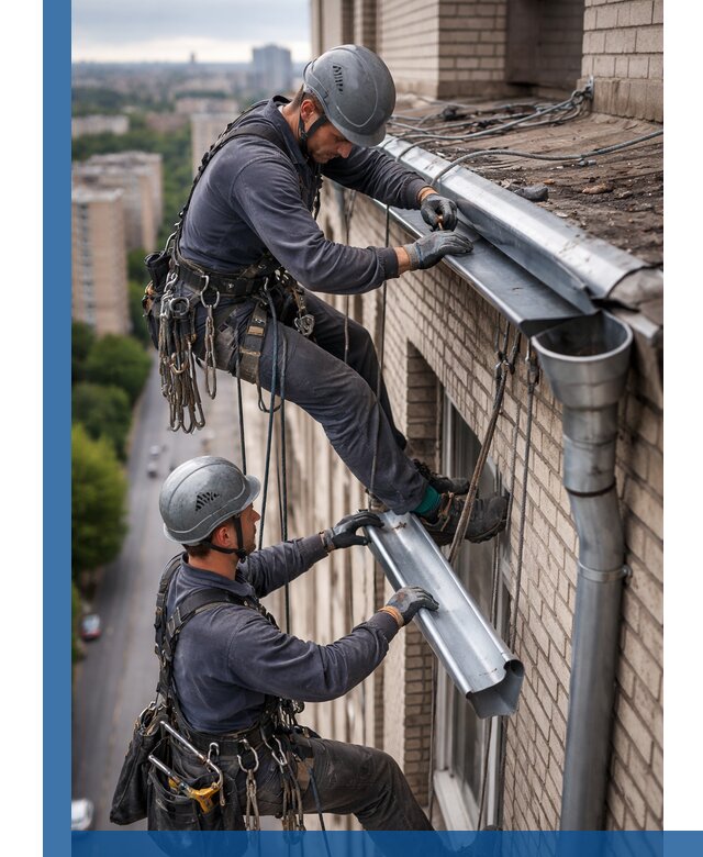 Ремонт водосточных желобов в Угличе, быстро и качественно