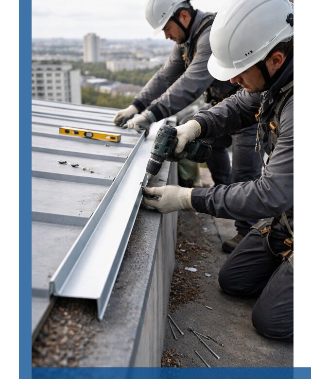 Монтаж капельника на кровле в Угличе с гарантией качества