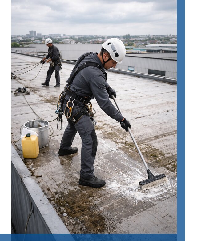 Очистка крыши по графику в Угличе от 7815 р. | ВЫСОТНИК-Глч