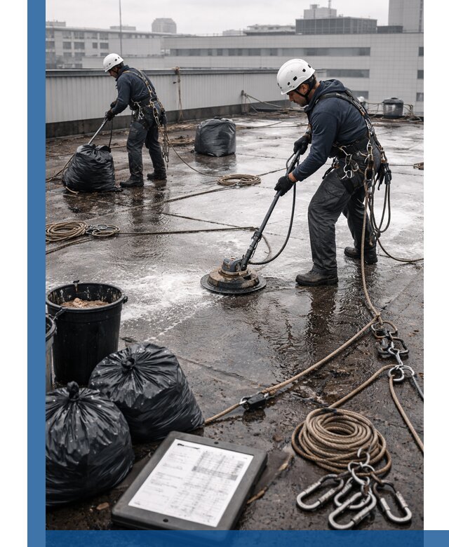 Плановая очистка кровли по графику в Угличе для безопасности