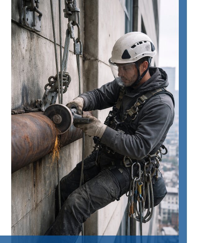 Резка металла на высоте в Угличе по цене от 4689 р. | ВЫСОТНИК-Глч