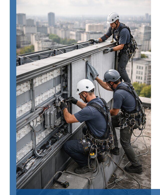 Профессиональное обслуживание крышной рекламы в Угличе под ключ