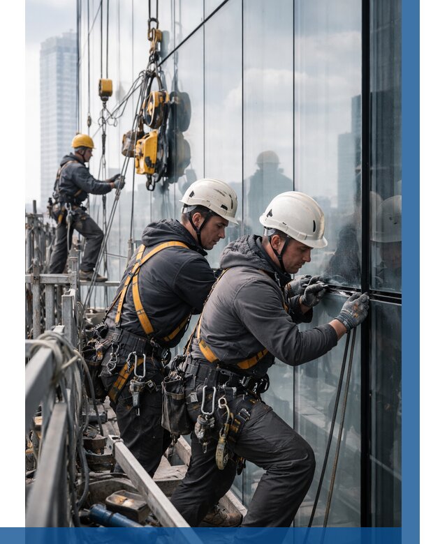 Структурное остекление фасадов в Угличе от 9899 р. | ВЫСОТНИК-Глч