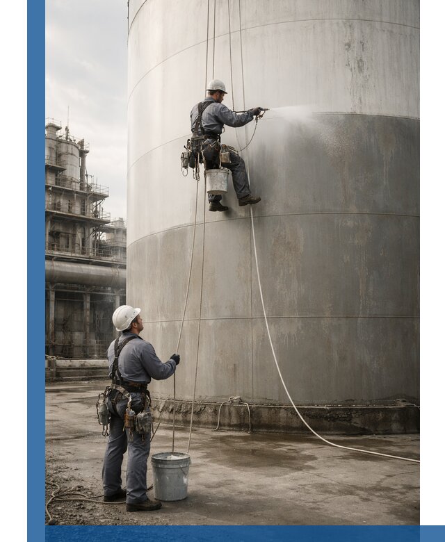 Покраска стальных резервуаров и емкостей в Угличе профессионально