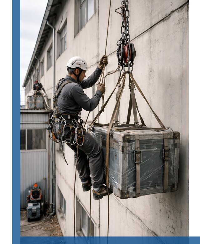 Подъем грузов на высоту в Угличе для промышленных объектов