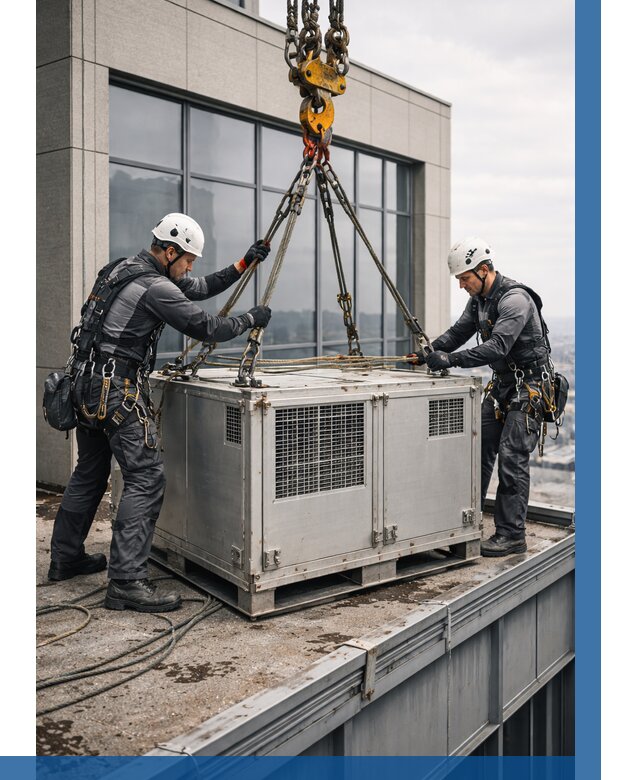 Такелажные работы на высоте в Угличе от 8336 р. | ВЫСОТНИК-Глч