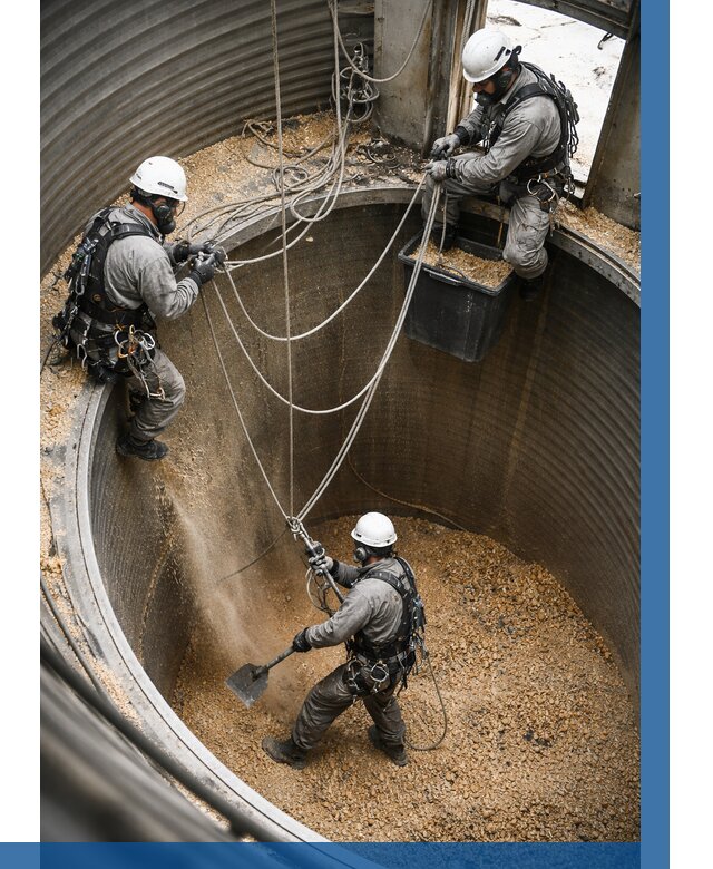 Чистка зерновых бункеров в Угличе от 12504 р. | ВЫСОТНИК-Глч