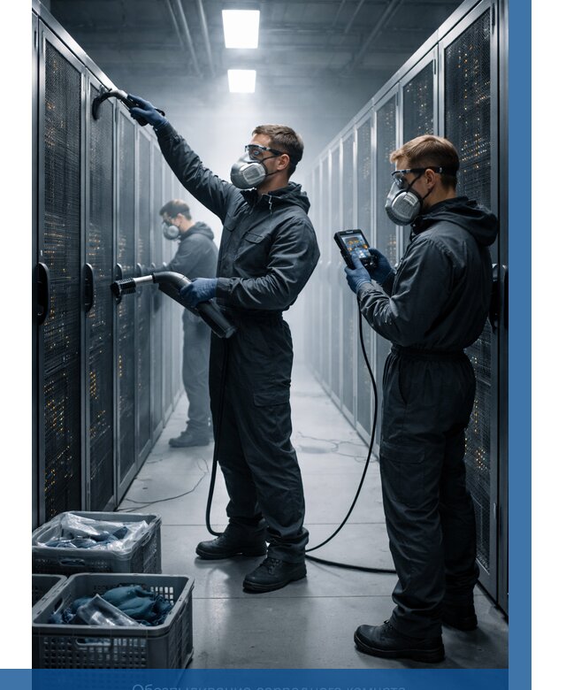 Обеспыливание серверной комнаты в Угличе от 4689 р. | ВЫСОТНИК-Глч