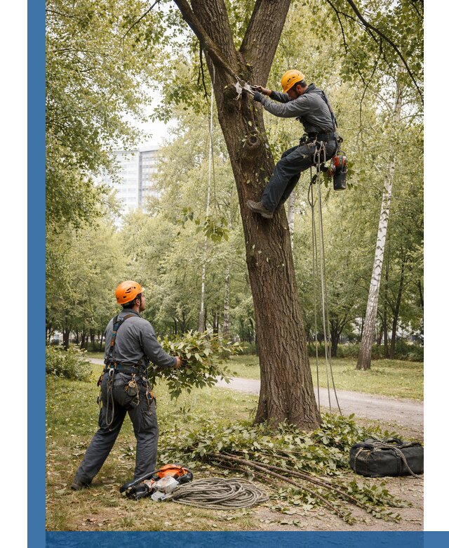Санитарная обрезка деревьев в Угличе, профессионально и безопасно