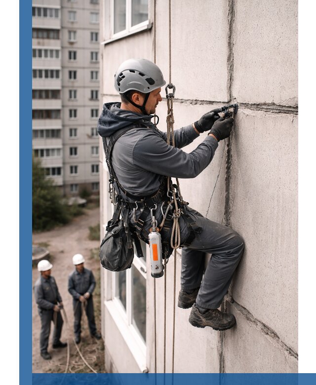 Обследование межпанельных швов и герметизация в Угличе